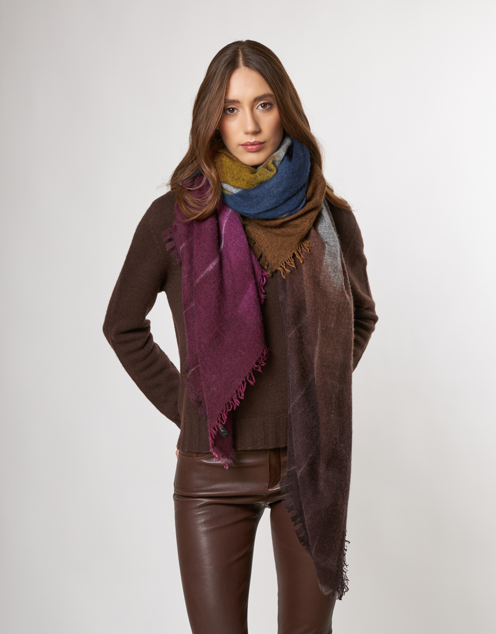 Cashmere Scarves for Women's - Faliero Sarti