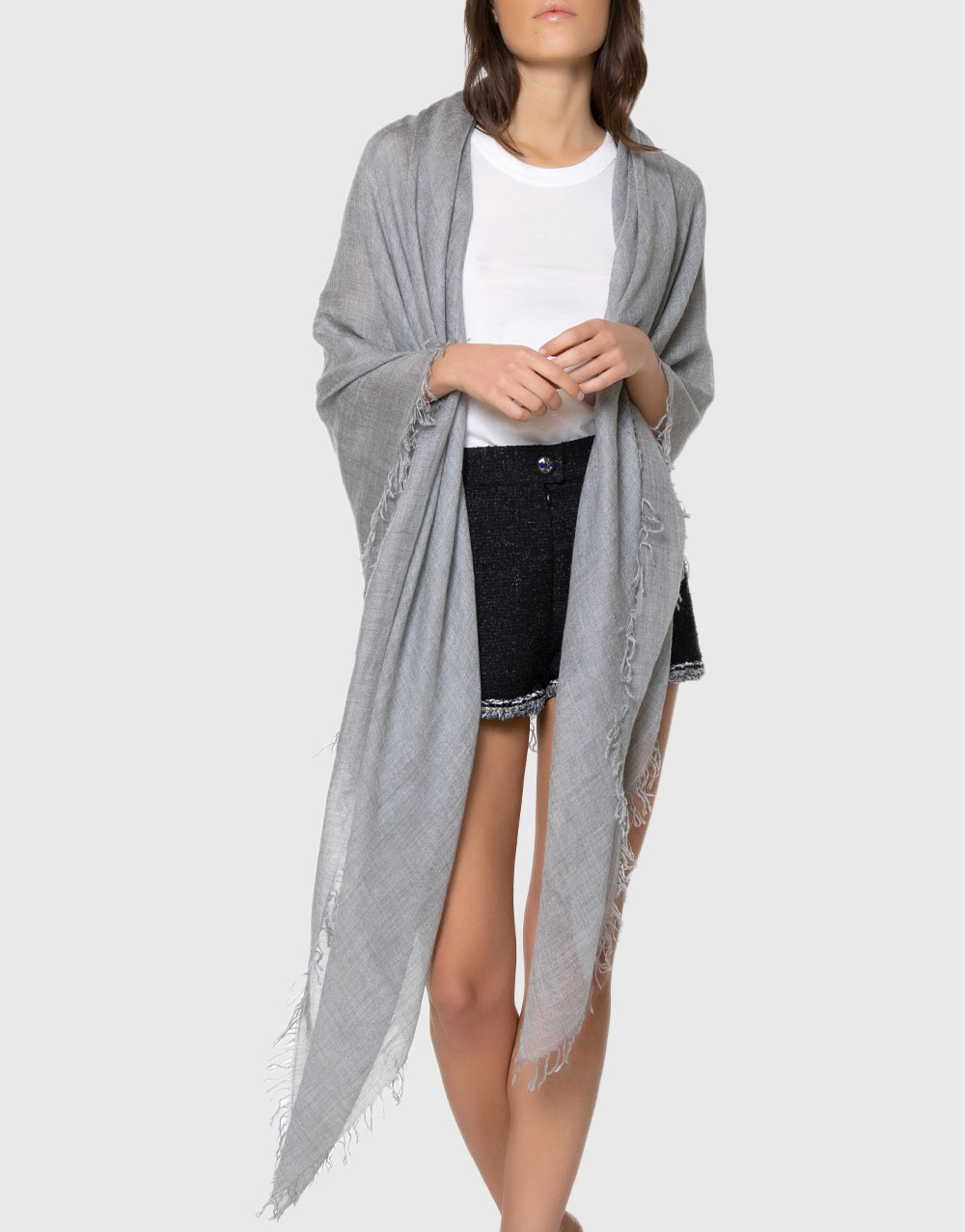 Cashmere and silk blend scarf | Faliero Sarti Enrica/M