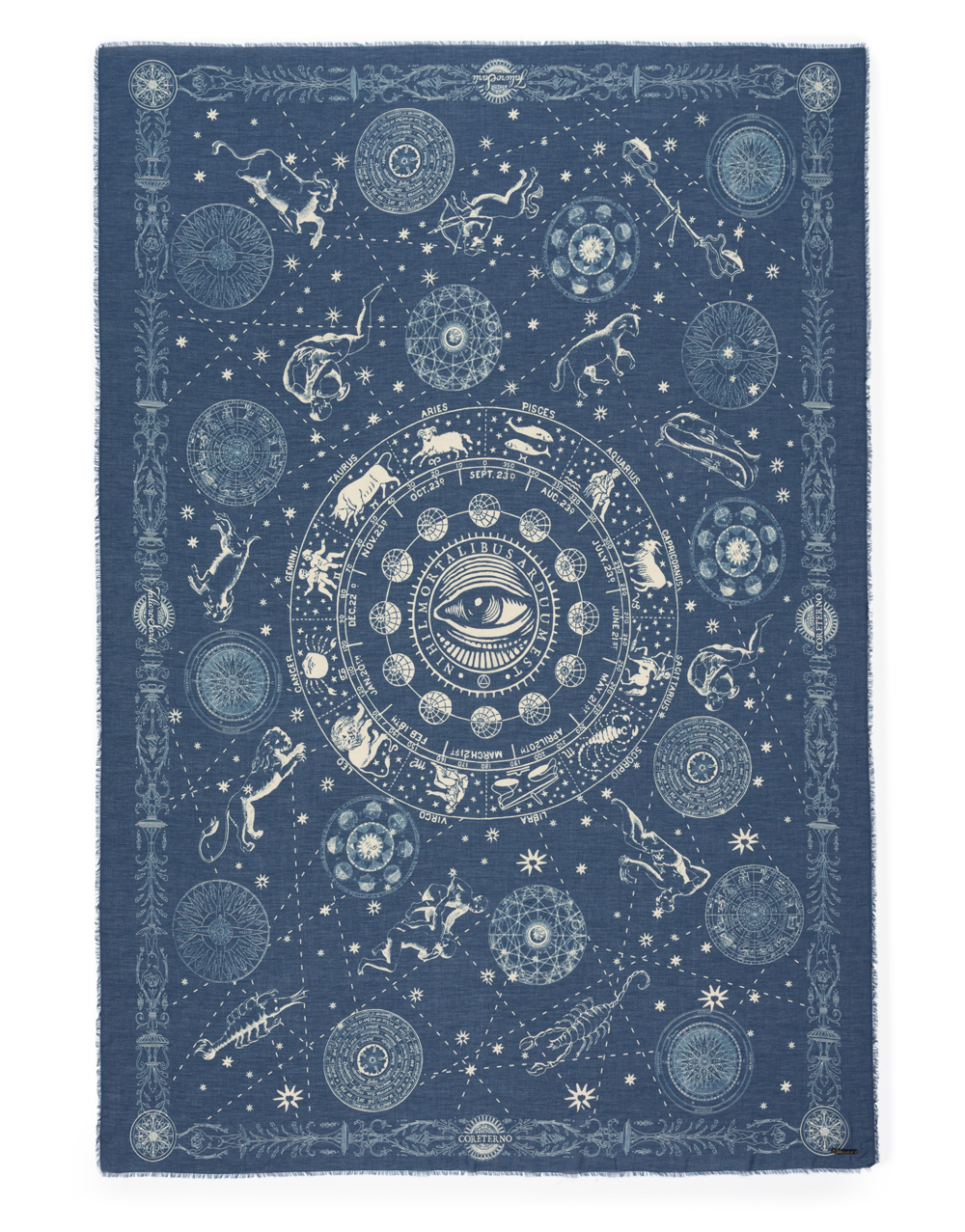 Coreterno print scarf | Faliero Sarti Astri