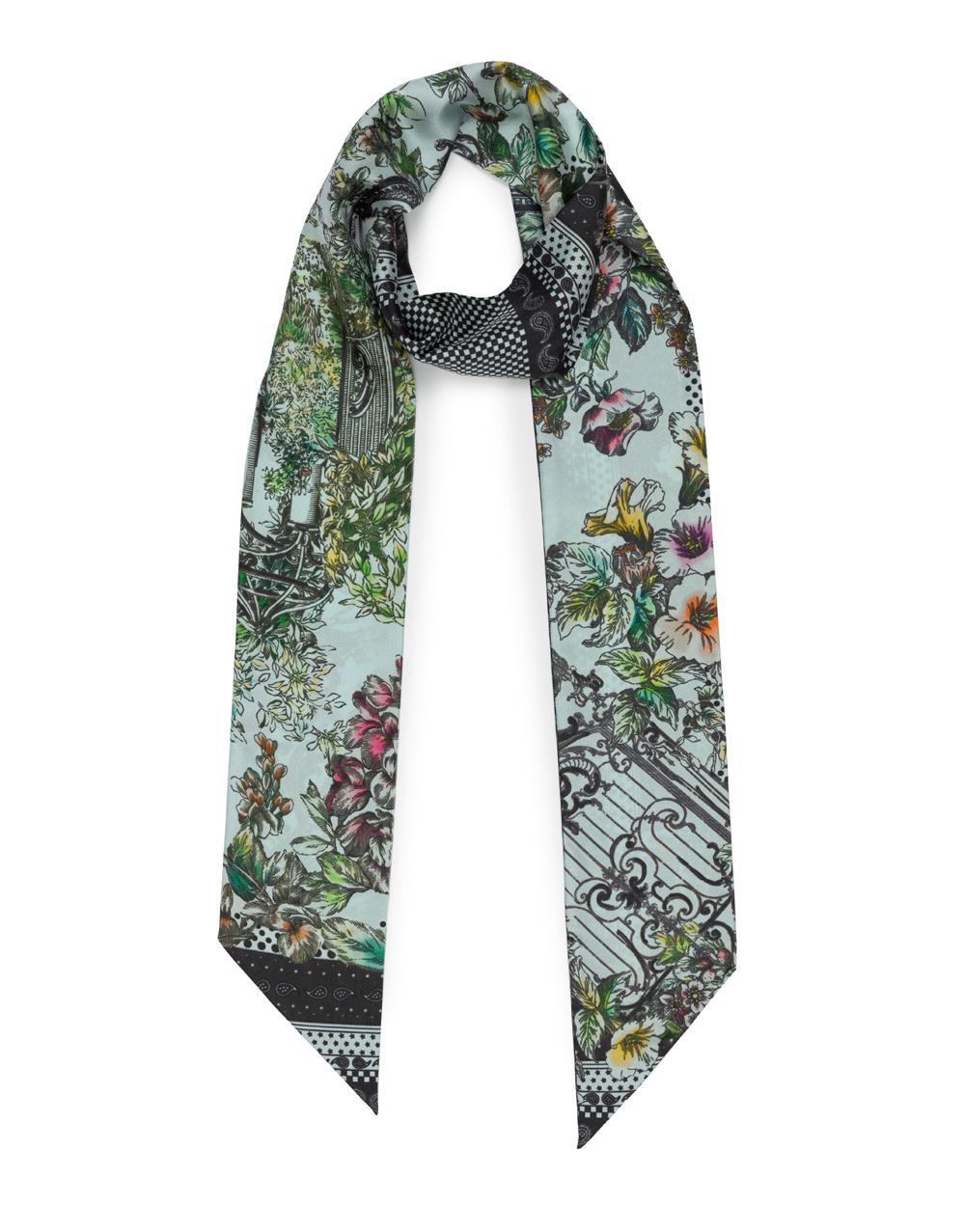 Bandeau Giarden | Silk headscarf