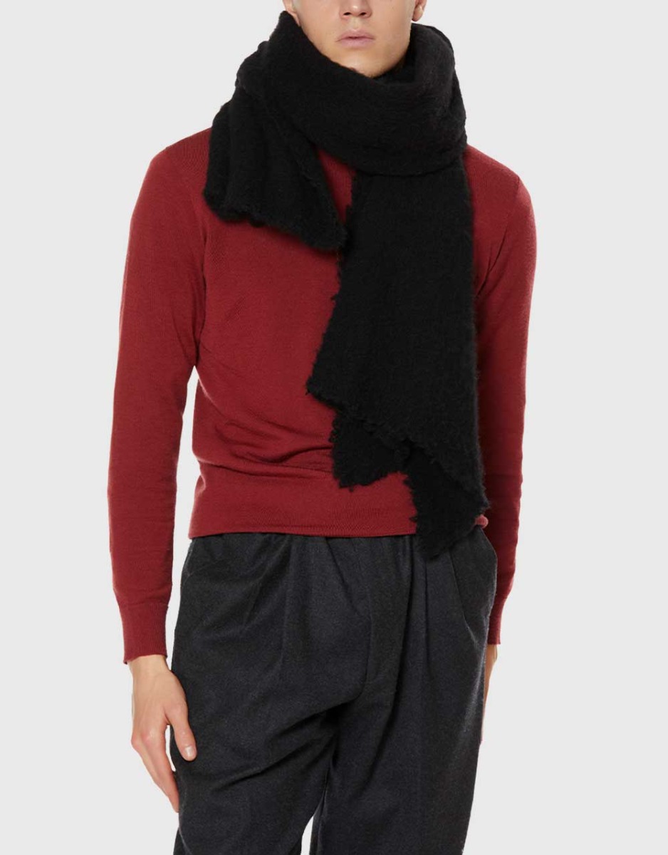 Virgin wool and cashmere blend scarf | Faliero Sarti Kitten