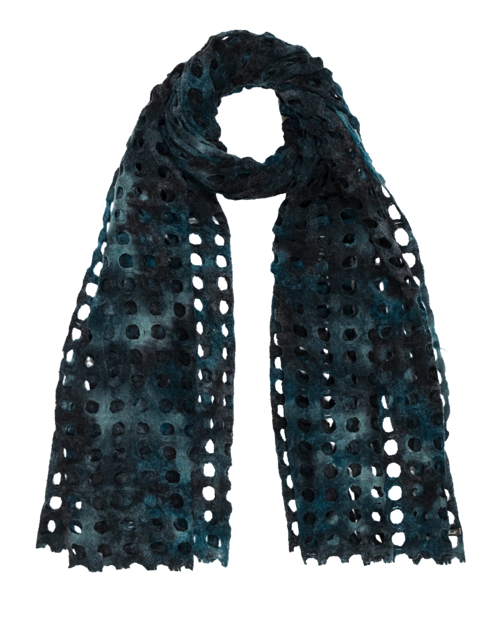 Wool blend nuanced scarf | Faliero Sarti Ausy
