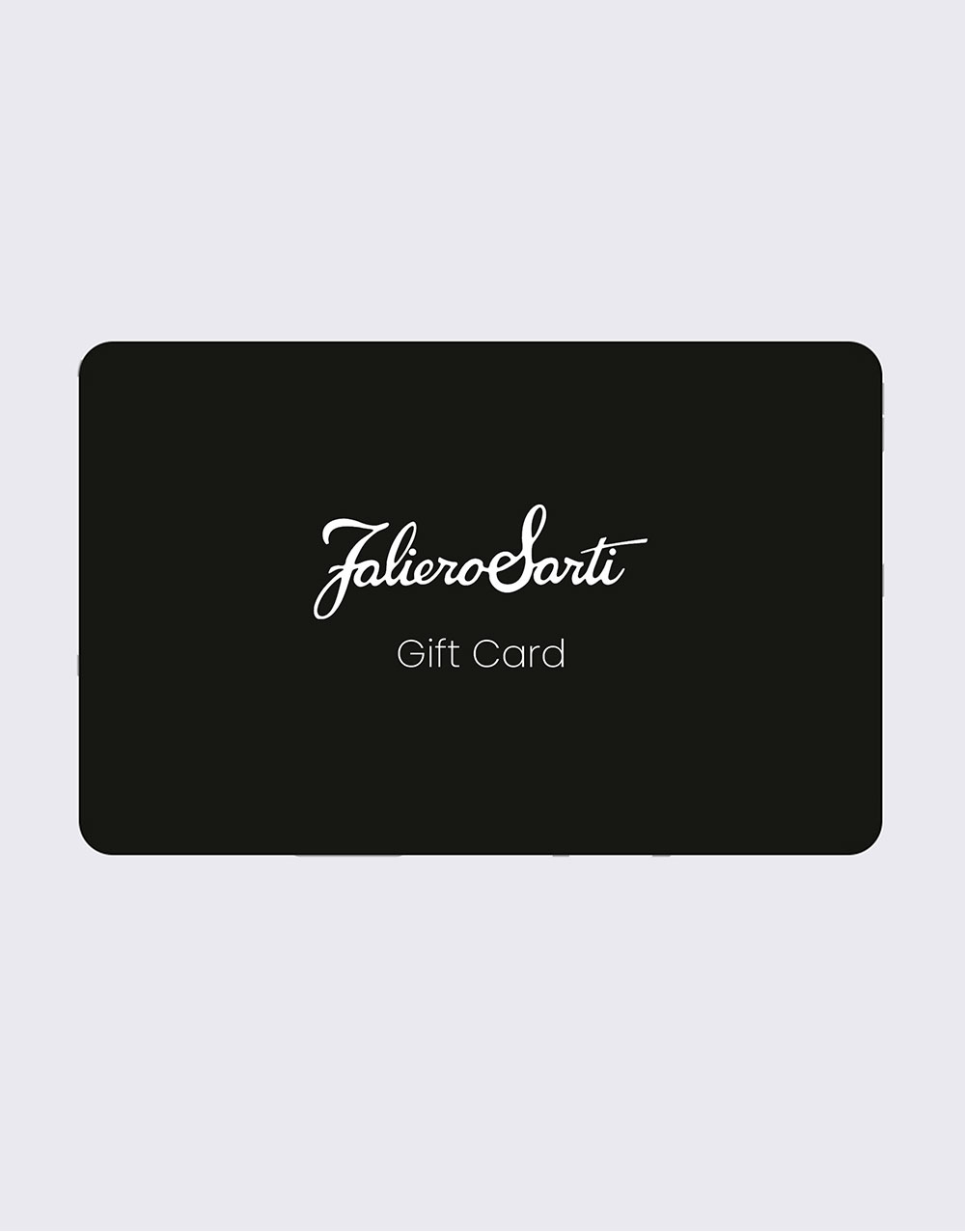 <p>Gift Card</p> | Faliero Sarti GiftCard 150