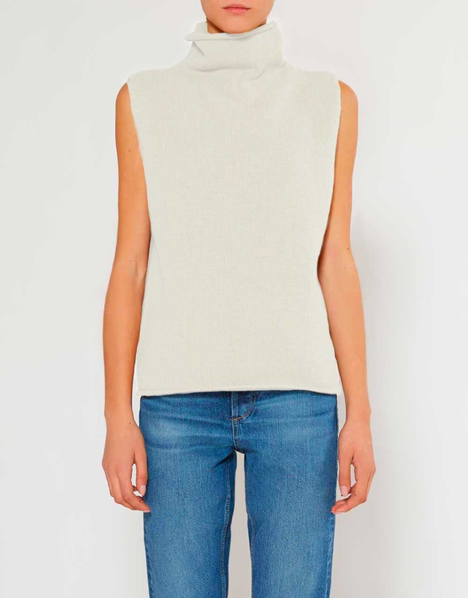 <p class="p1">Wool and cashmere gilet</p> | Faliero Sarti Gilet