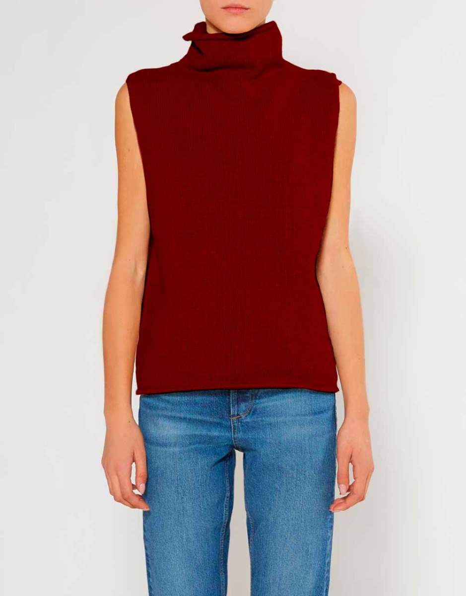 <p class="p1">Wool and cashmere gilet</p> | Faliero Sarti Gilet