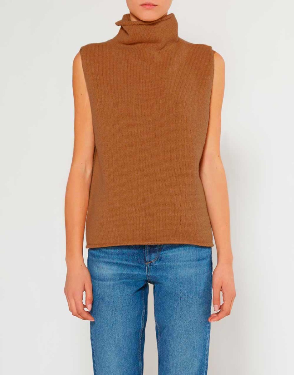 <p class="p1">Wool and cashmere gilet</p> | Faliero Sarti Gilet