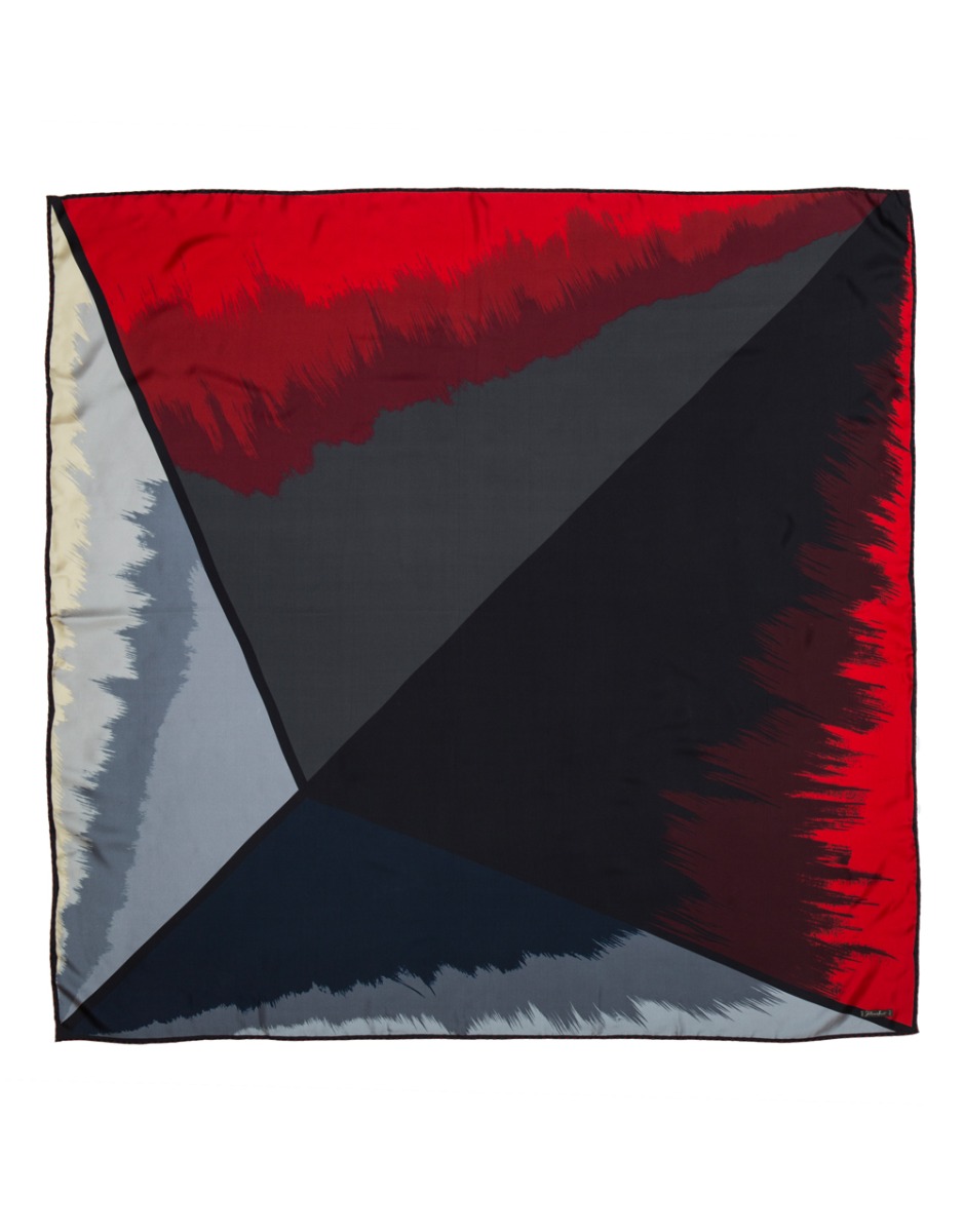<p>Sciarpa quadrato in seta</p> | Faliero Sarti Scossa