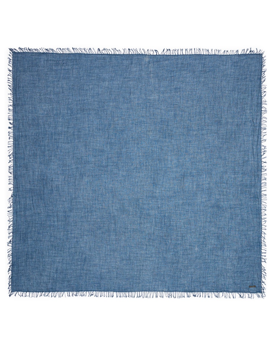 Oversize cashmere and silk square scarf | Faliero Sarti Enrica/M