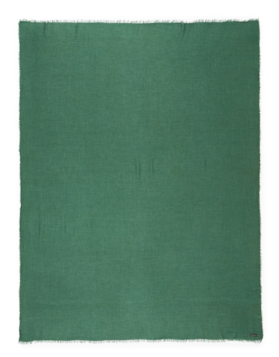 Modal and cashmere plain scarf | Faliero Sarti Azzurra U