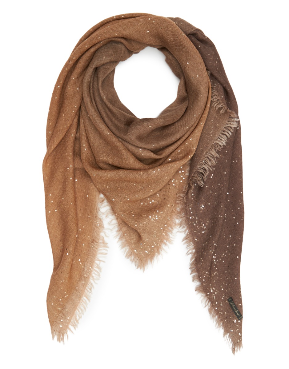 Sciarpa Di Paillettes Van Der Rich - Morbida E Calda, 180x90cm, Per Donna