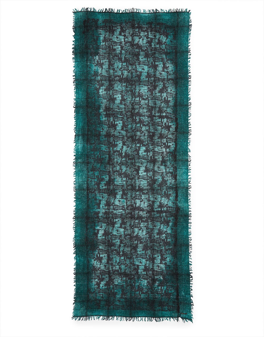 <p>Sciarpa geoemtrica in lana vergine</p> | Faliero Sarti Fabia