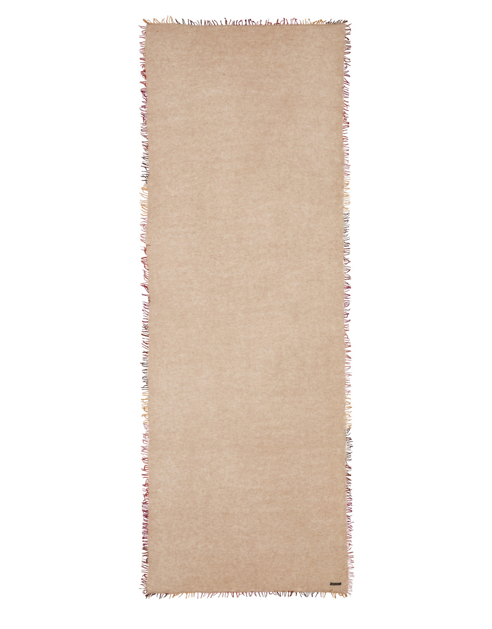 Adriana | Scarf in pure cashmere with fringes