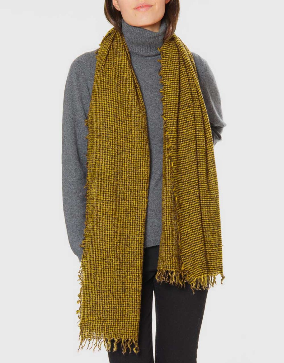 <p>Sciarpa in cashmere, lana e seta</p> | Faliero Sarti Marcolino